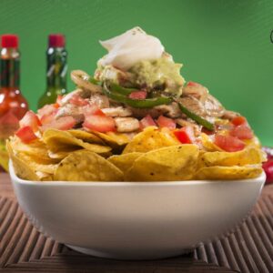 Fajitas Nachos de Pollo