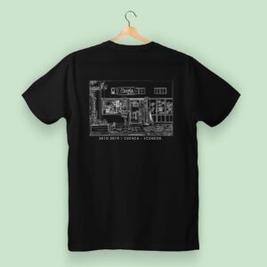 Camiseta Chiplote - NegraB - Local Antiguo